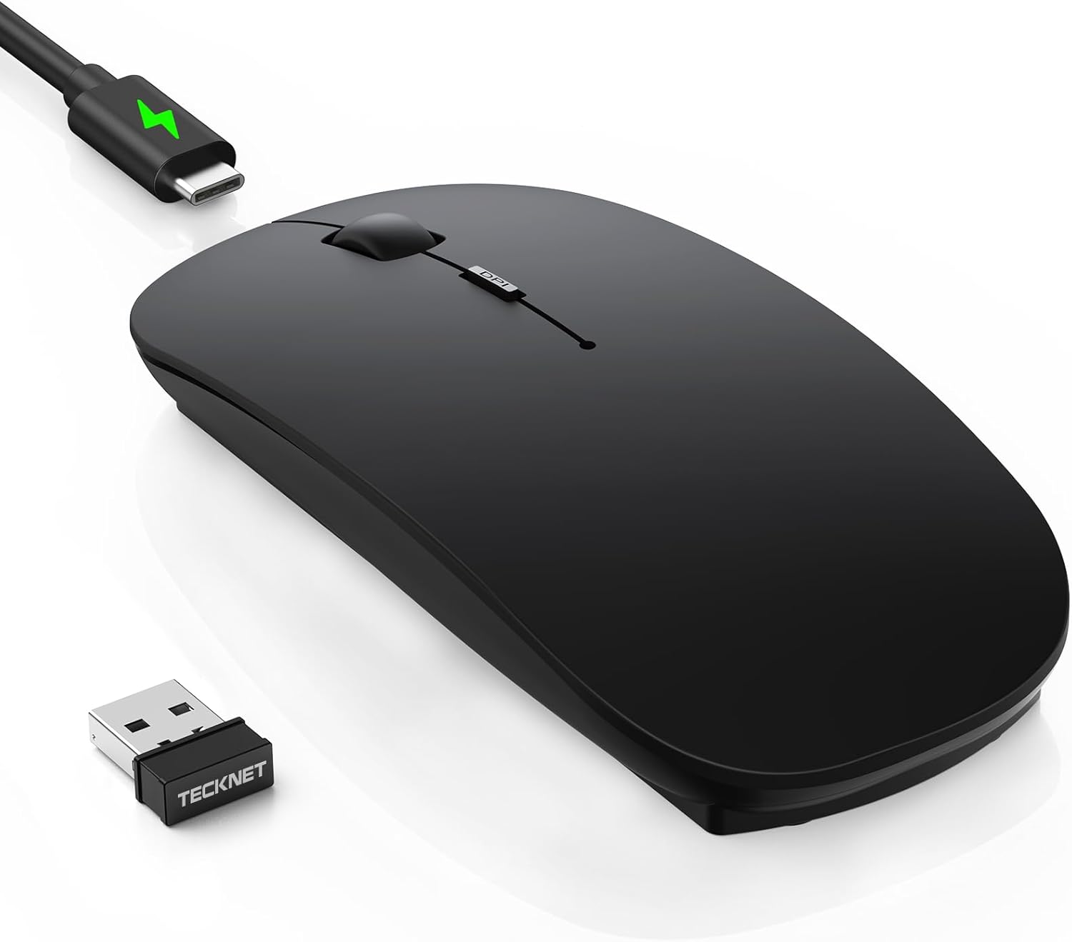 TECKNET Ratón inalámbrico Bluetooth para laptop