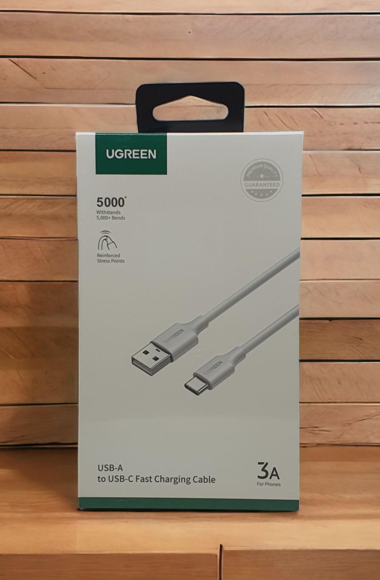 Cable de carga rápida UGREEN USB-A a USB-C