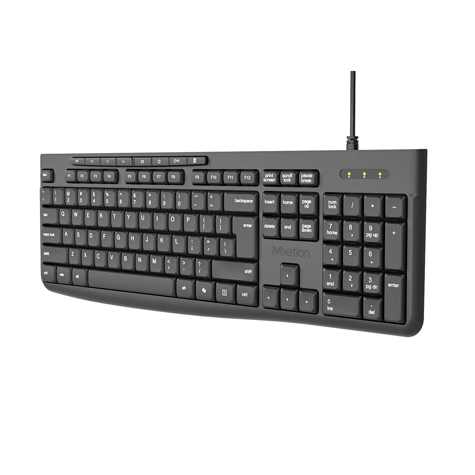 teclado alámbrico Meetion K295