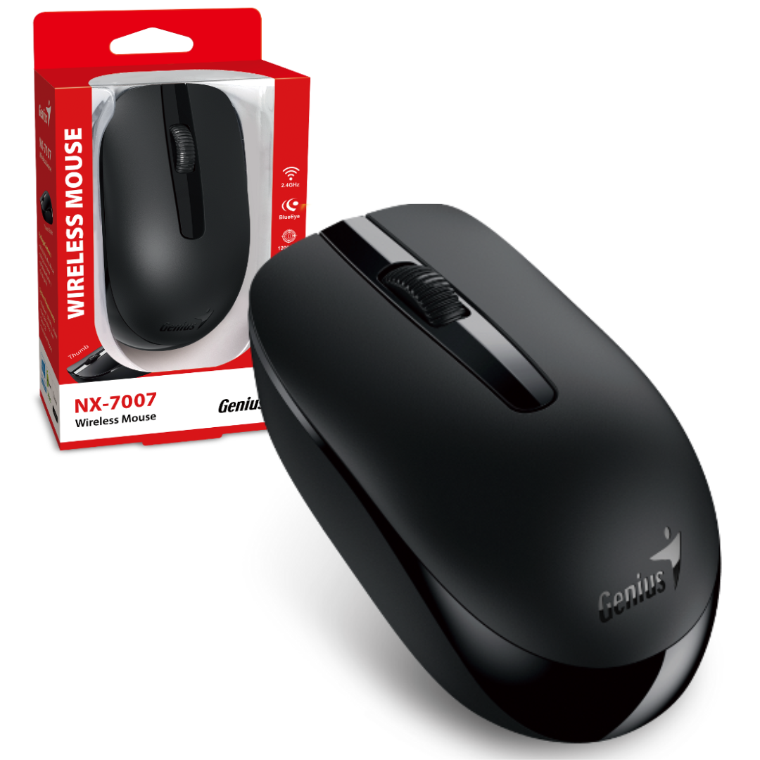 Mouse inalámbrico Genius modelo NX-7007.