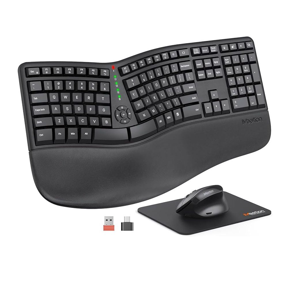 Teclado Ergonomico inalambrico Meetion