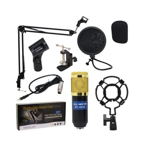 Kit de Micrófono Condensador