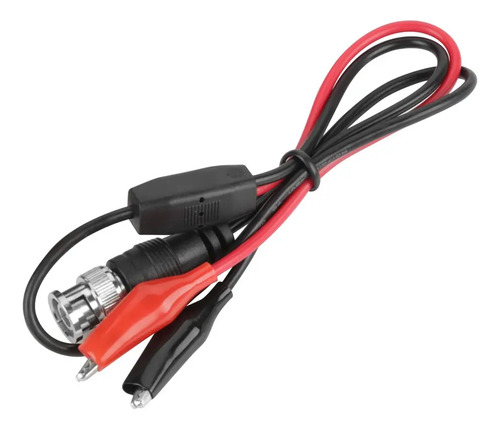 Cable de prueba BNC macho a dos pinzas de 50 cm