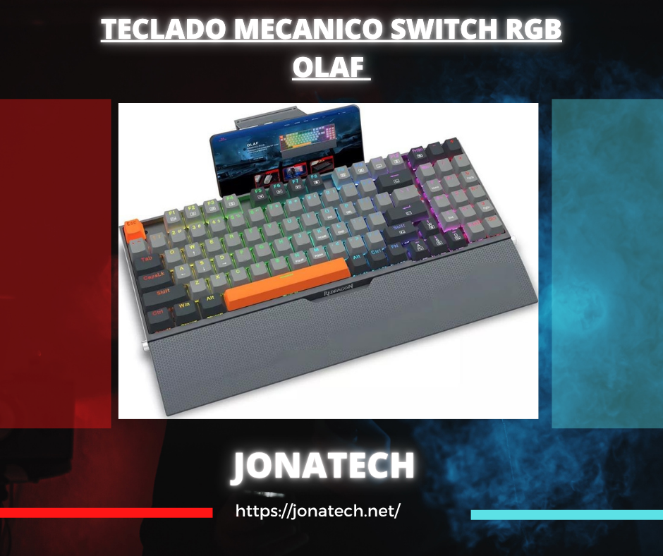 TECLADO MECANICO SWITCH RGB OLAF