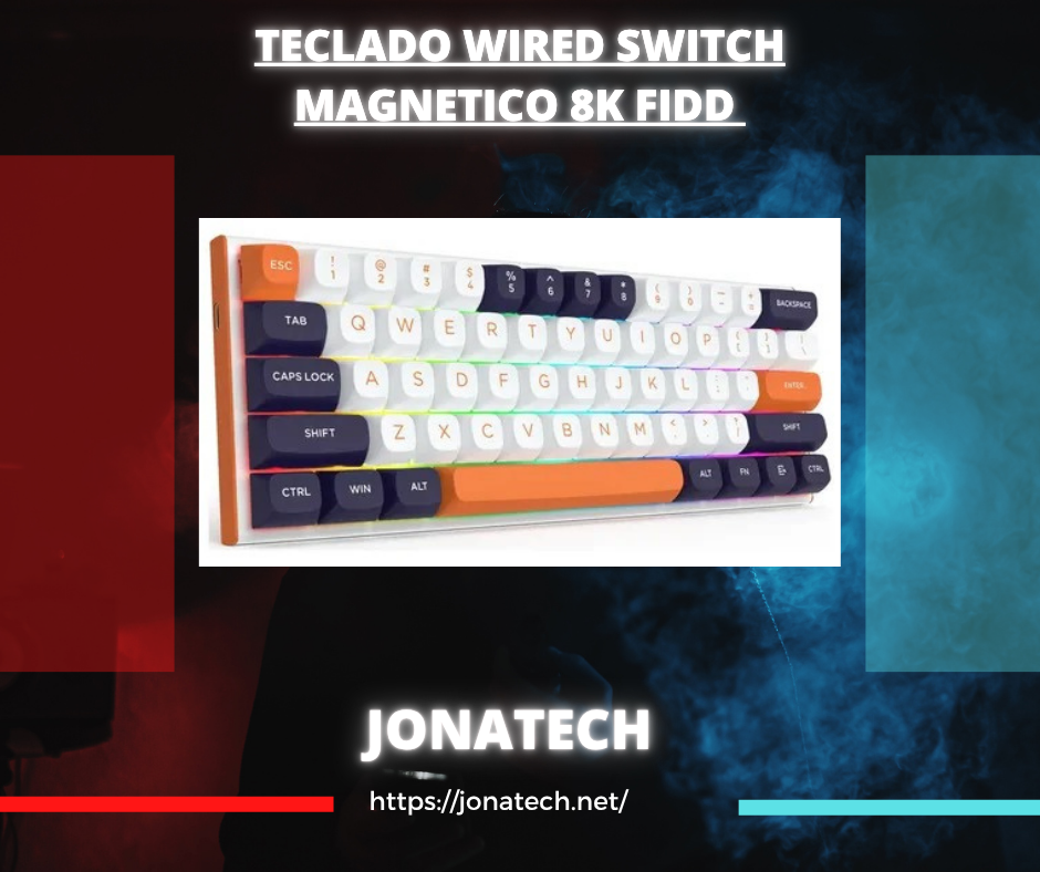 TECLADO WIRED SWITCH MAGNETICO 8K FIDD