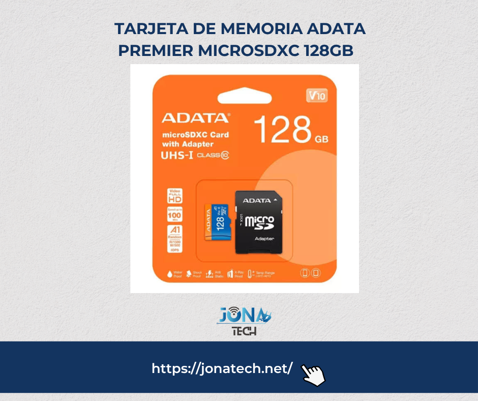 Tarjeta de memoria ADATA Premier microSDXC 128GB