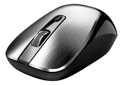 MOUSE INALAMBRICO 4B 1200 DPI GRIS-NEGRO