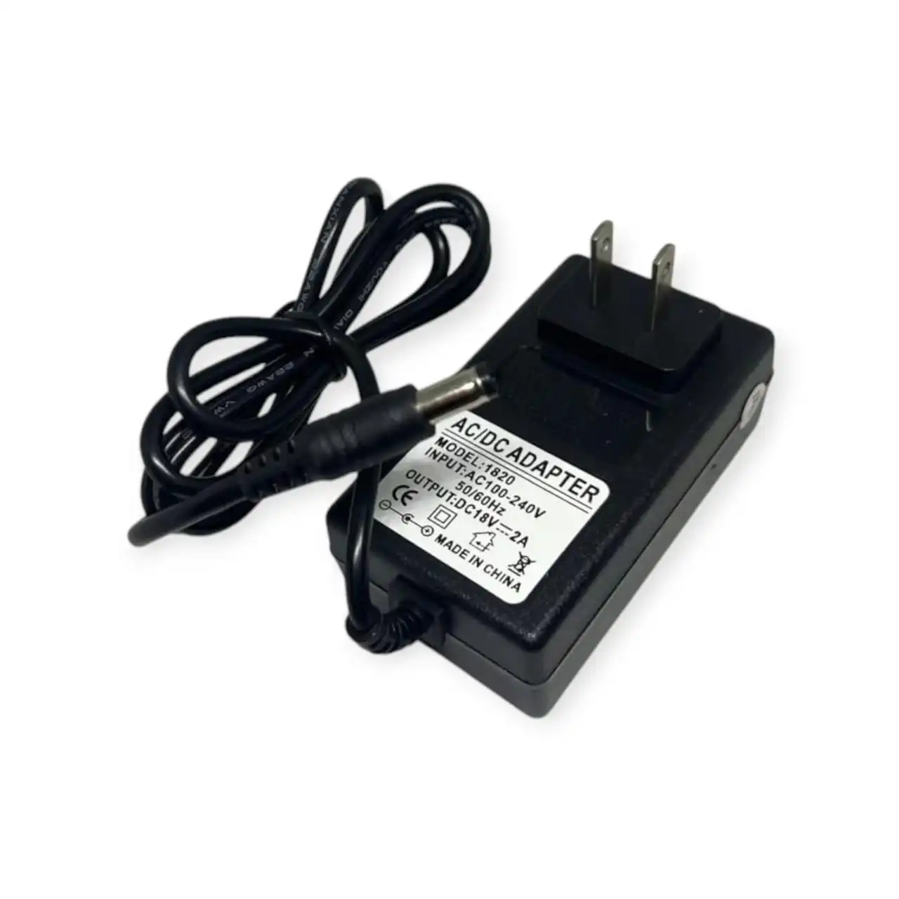 Adaptador de corriente de 18v a 2 amperios