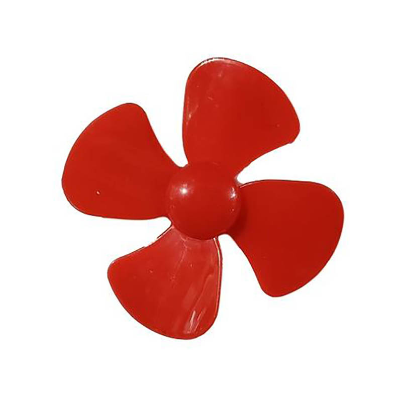 Hélice para motor o eje 2mm pequeña 4 aspas(56mm)
