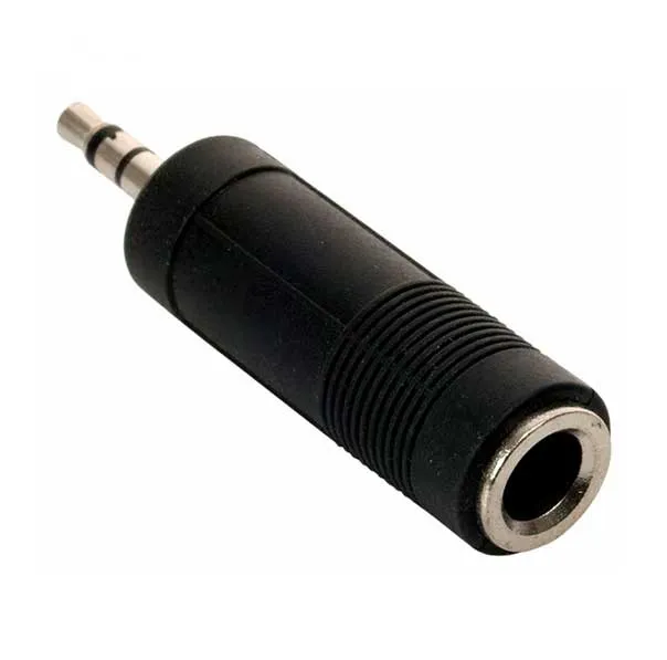 Conector Plug 3.5 Estéreo Macho a Jack 1/4 Estéreo