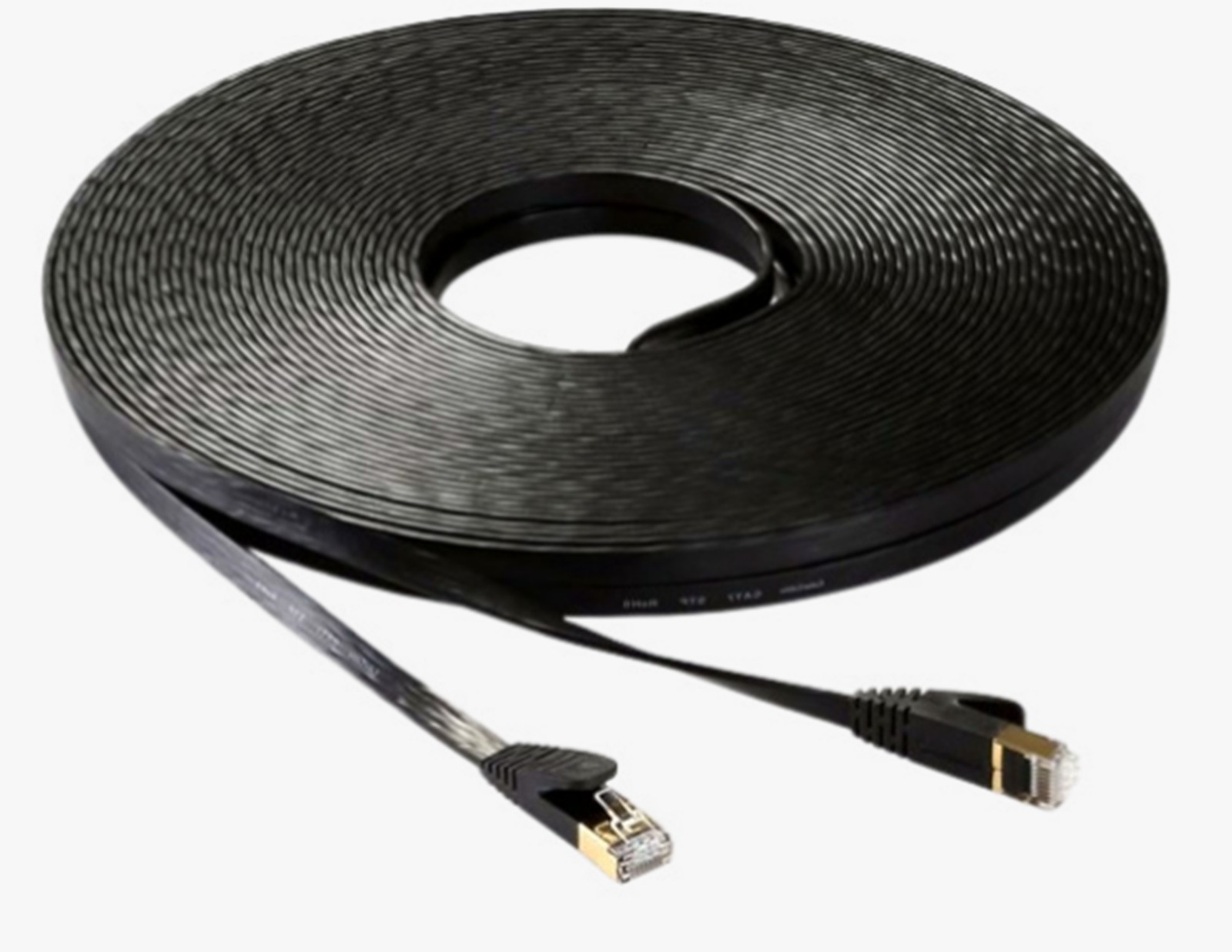 CABLE DE RED PLANO CAT 8 BLINDADO 10MTS