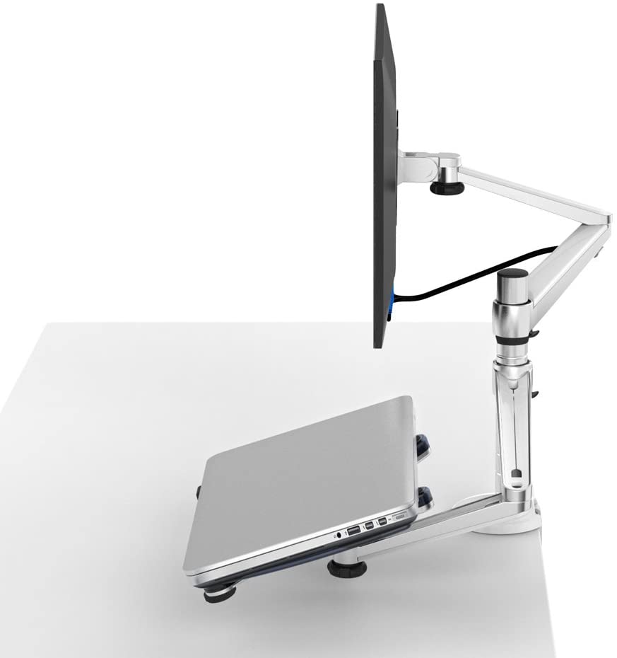STAND DE MESA PARA MONITOR Y LAPTOP