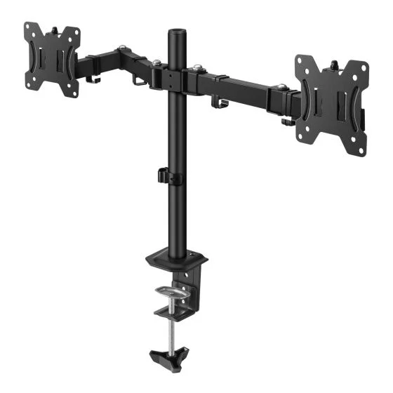 Soporte doble de escritorio para monitores de hasta 32"