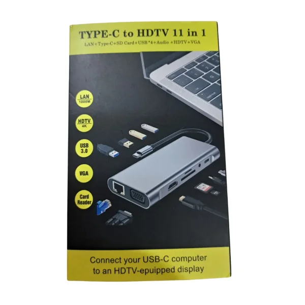 ADAPTADOR TIPO C 11 EN 1 BYL-2110