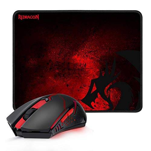 Mouse Redragon Combo Gammer + Mouse Pad M711 M601