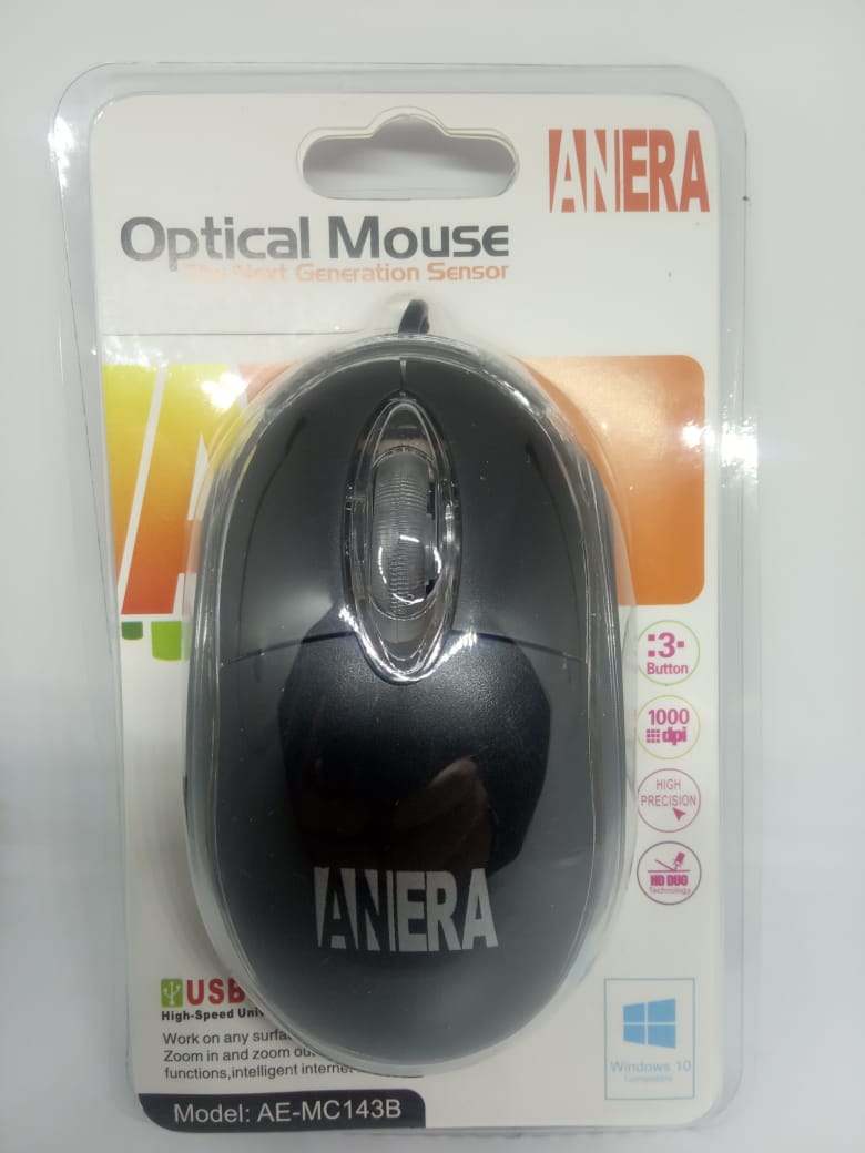 Mouse óptico Anera AE-MC143B