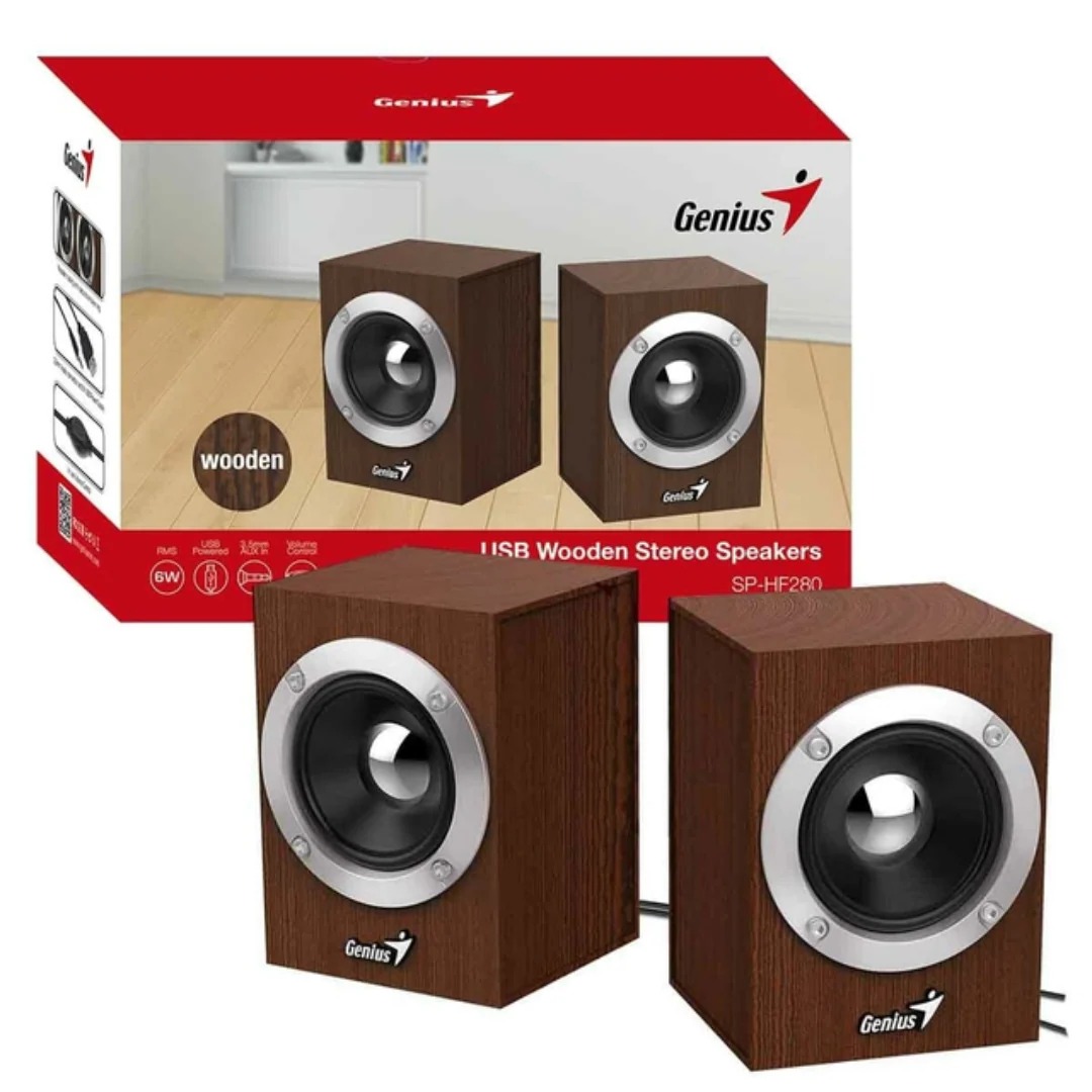 Parlante Genius SP-HF280 6W control de volumen Usb