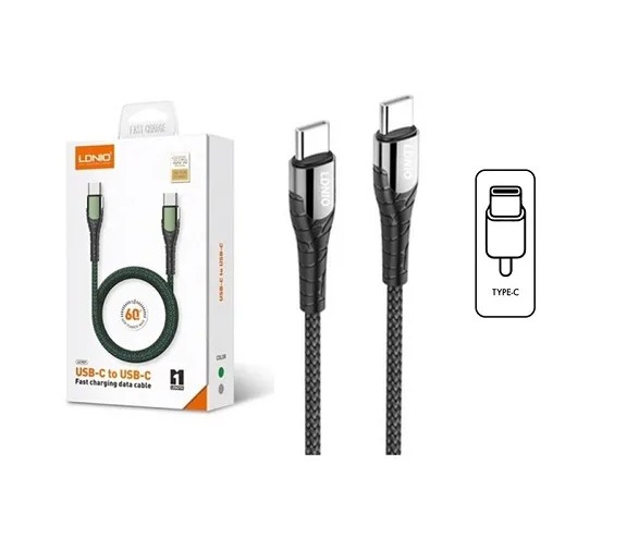 Cable USB-C a USB-C LDNIO 65W