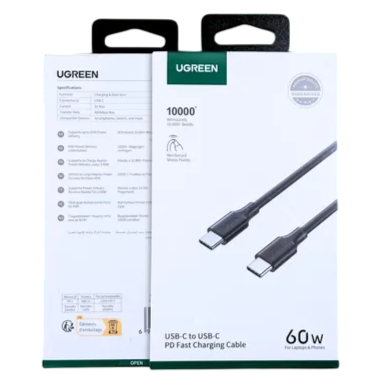 Cable tipo c ugreen 2m 60w
