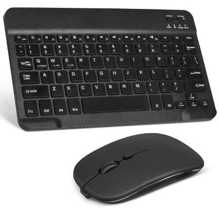 Kit Mini Teclado y Mouse Bluetooth