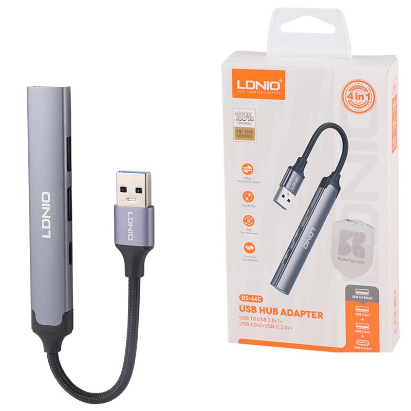 HUB USB LDNIO DS-44C