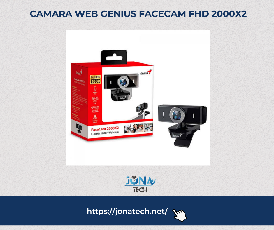 CAMARA WEB GENIUS FACECAM FHD 2000X2