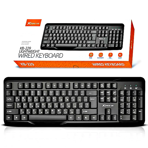 Teclado Alámbrico Xtrike Me KB-229