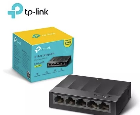 Switch de 5 Puertos 10/100/1000Mbps