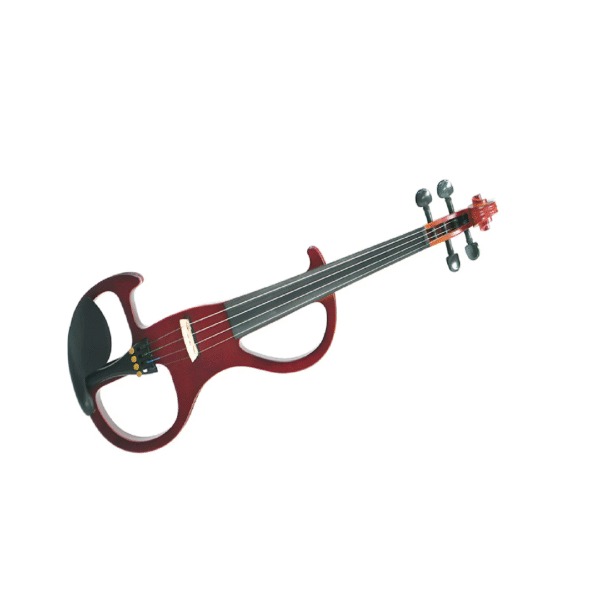VIOLÍN ELÉCTRICO DE 4/4 CUERPO DE MADERA