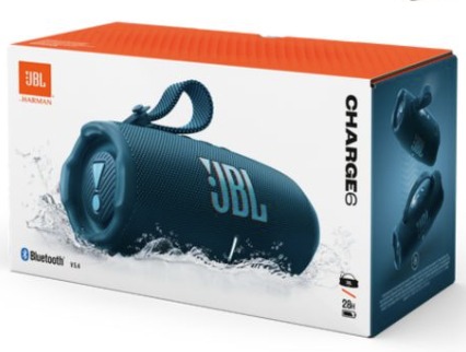 Parlante JBL Charge 6 con diseño de camuflaje