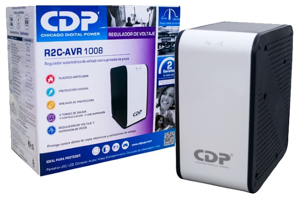REGULADOR DE VOLTAJE CDP R2C-AVR1008