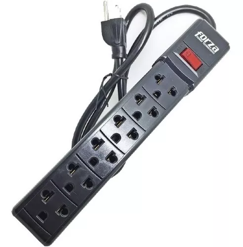 REGLETA FORZA DE 6 SALIDAS 110V