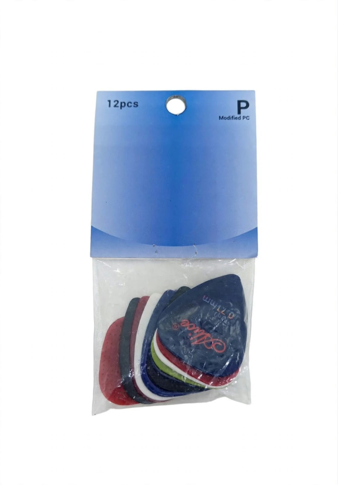 Pack x12 Uñetas Antideslizantes Mate para Guitarra