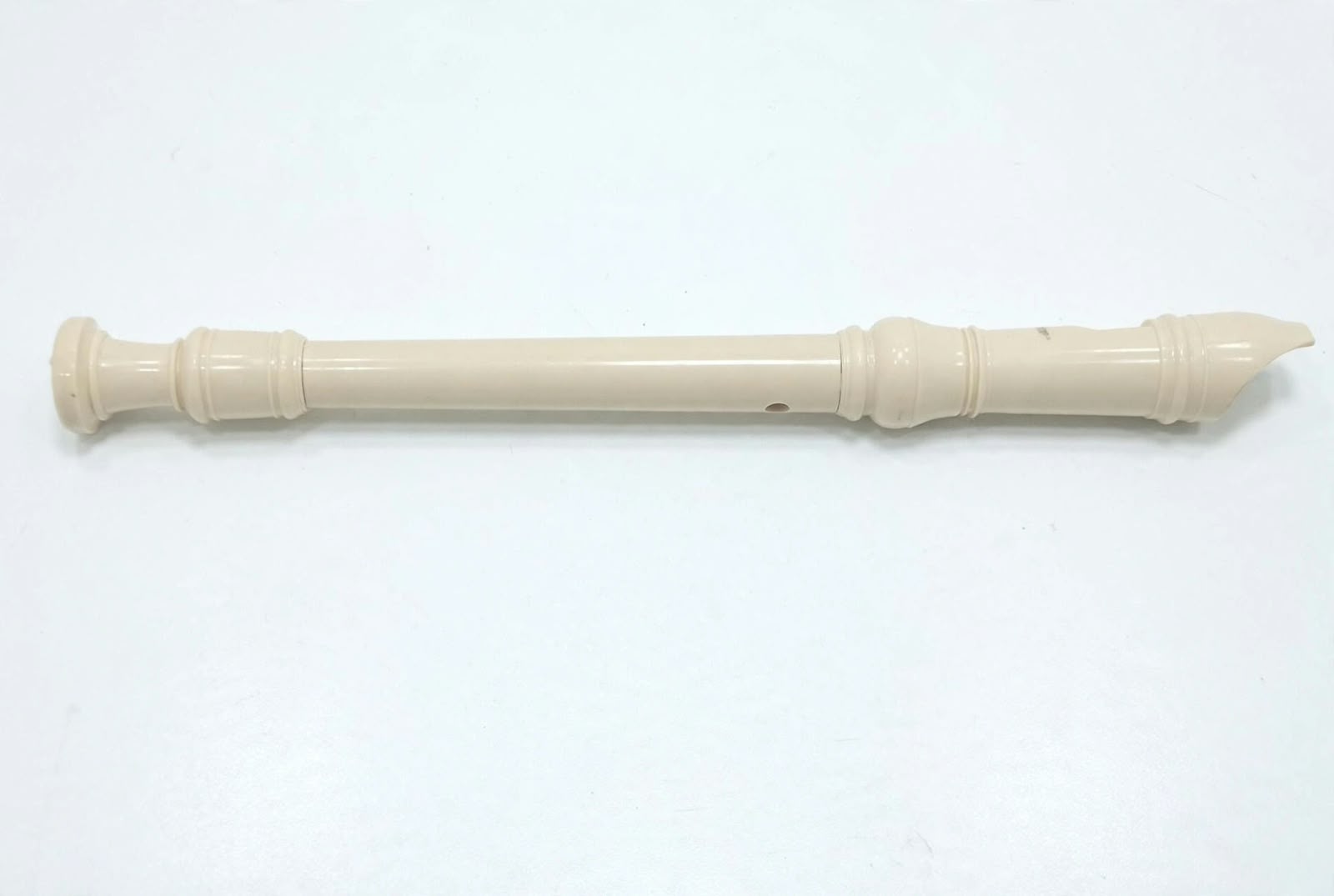 Flauta Dulce Descendente Sistema Alemán Marfil MK-TRC-53/G