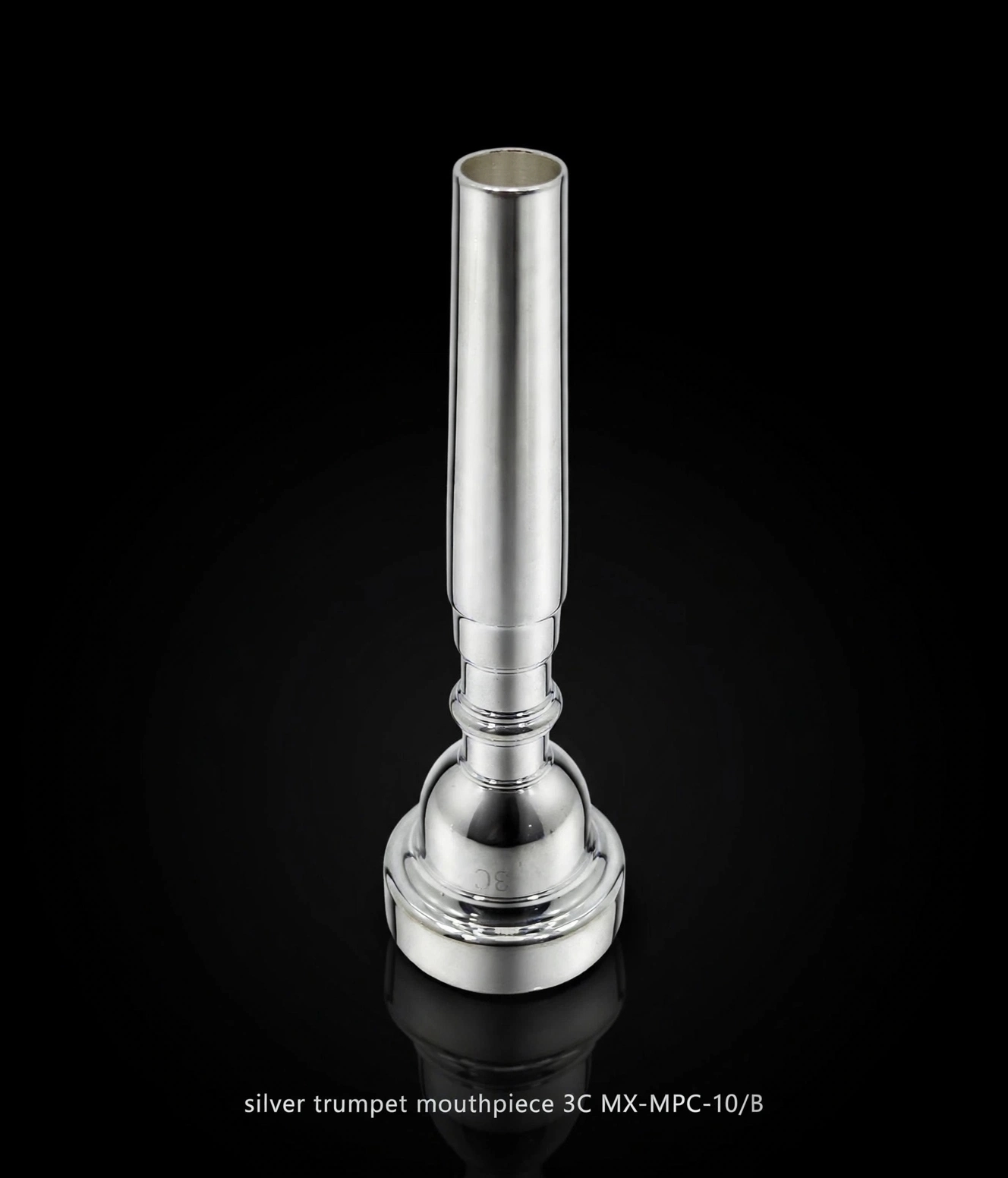 Boquilla para Trompeta Plateada 3C Profesional