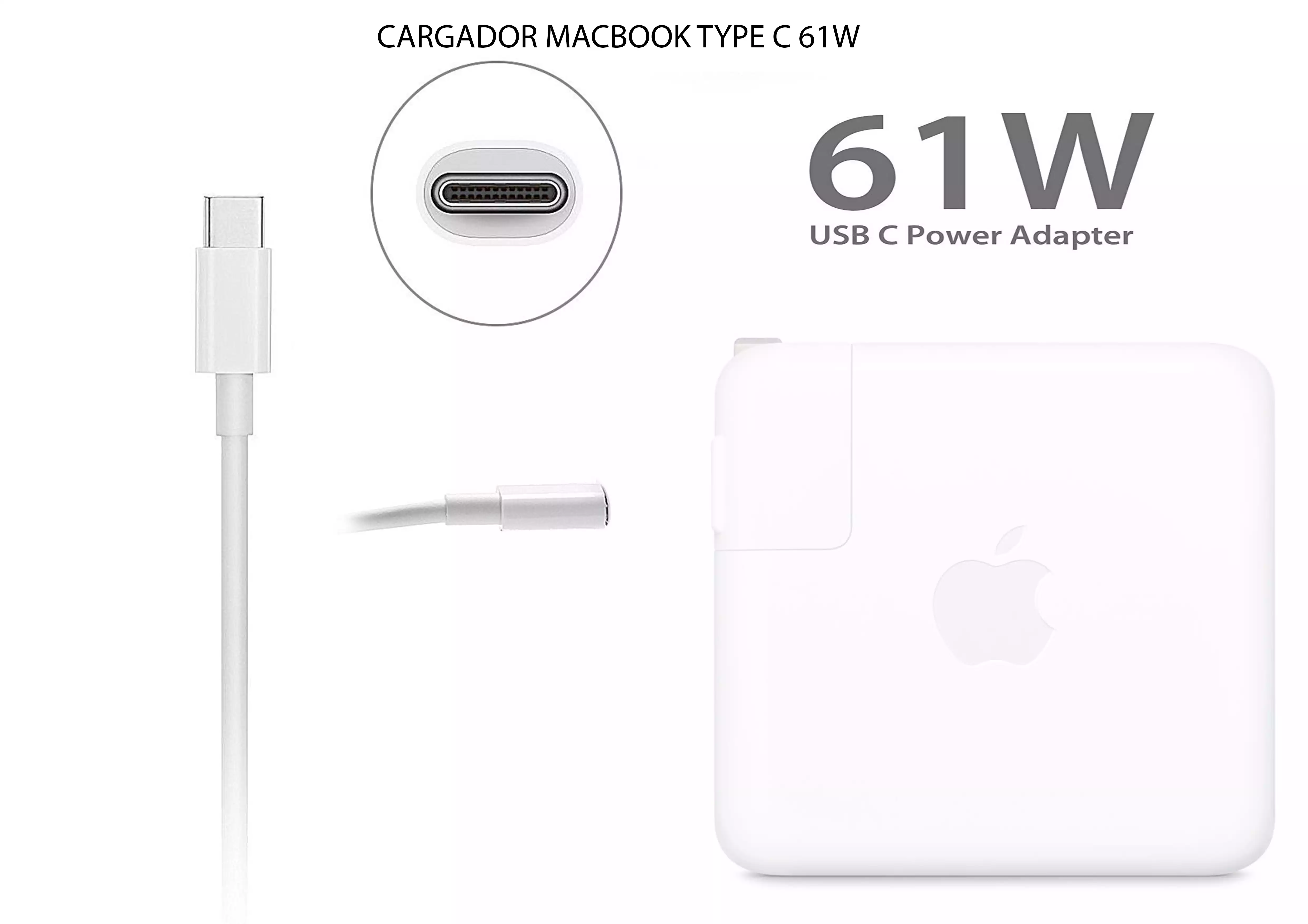 Cargador Apple 61W USB-C