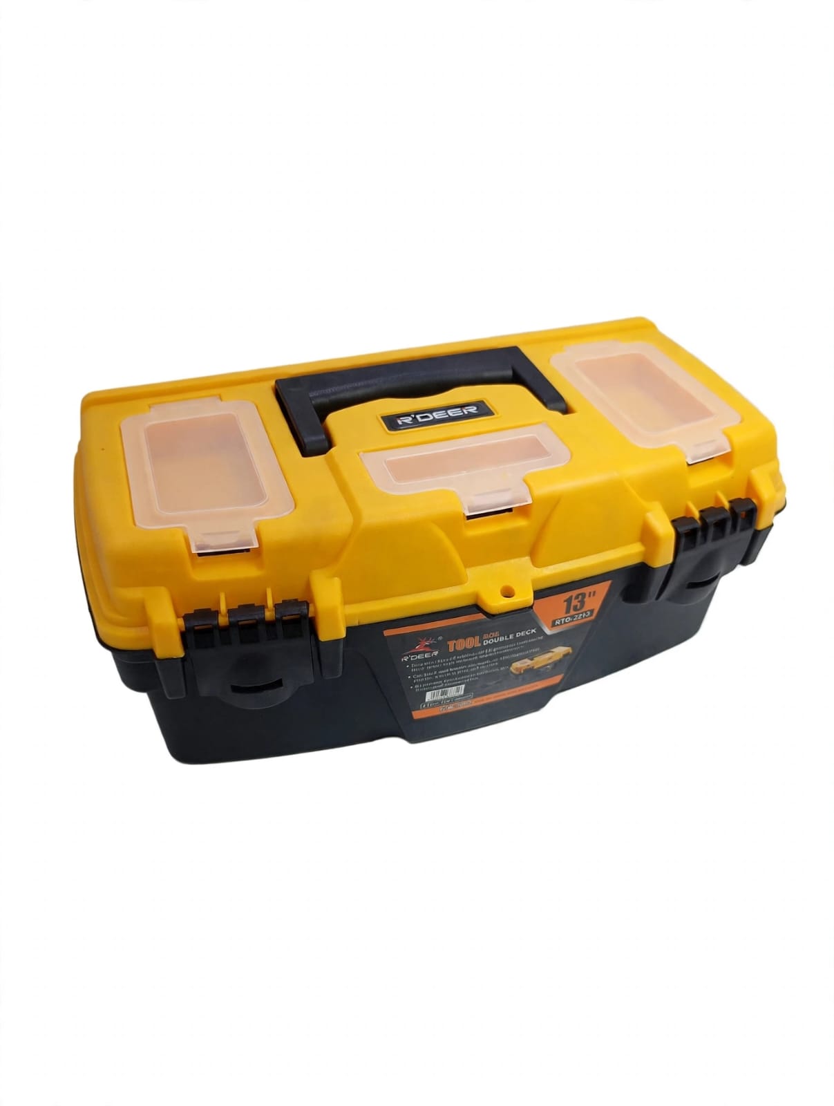 Caja de Herramientas 13 Pulgadas Doble Nivel