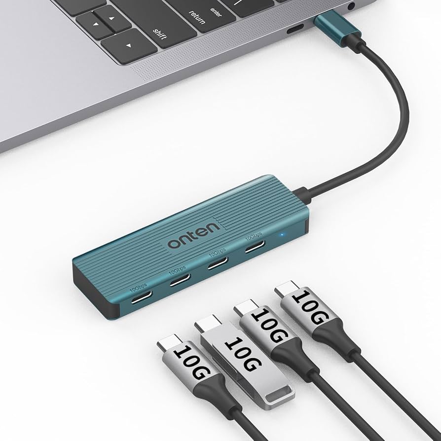 Hub USB-C de 4 puertos