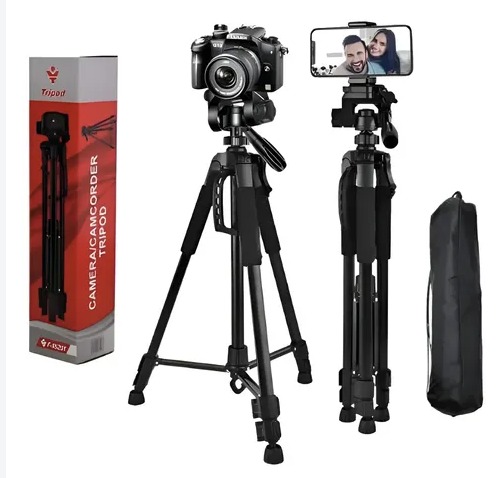 TRIPODE PARA CAMARA Y CELULAR ALTO 1.42M