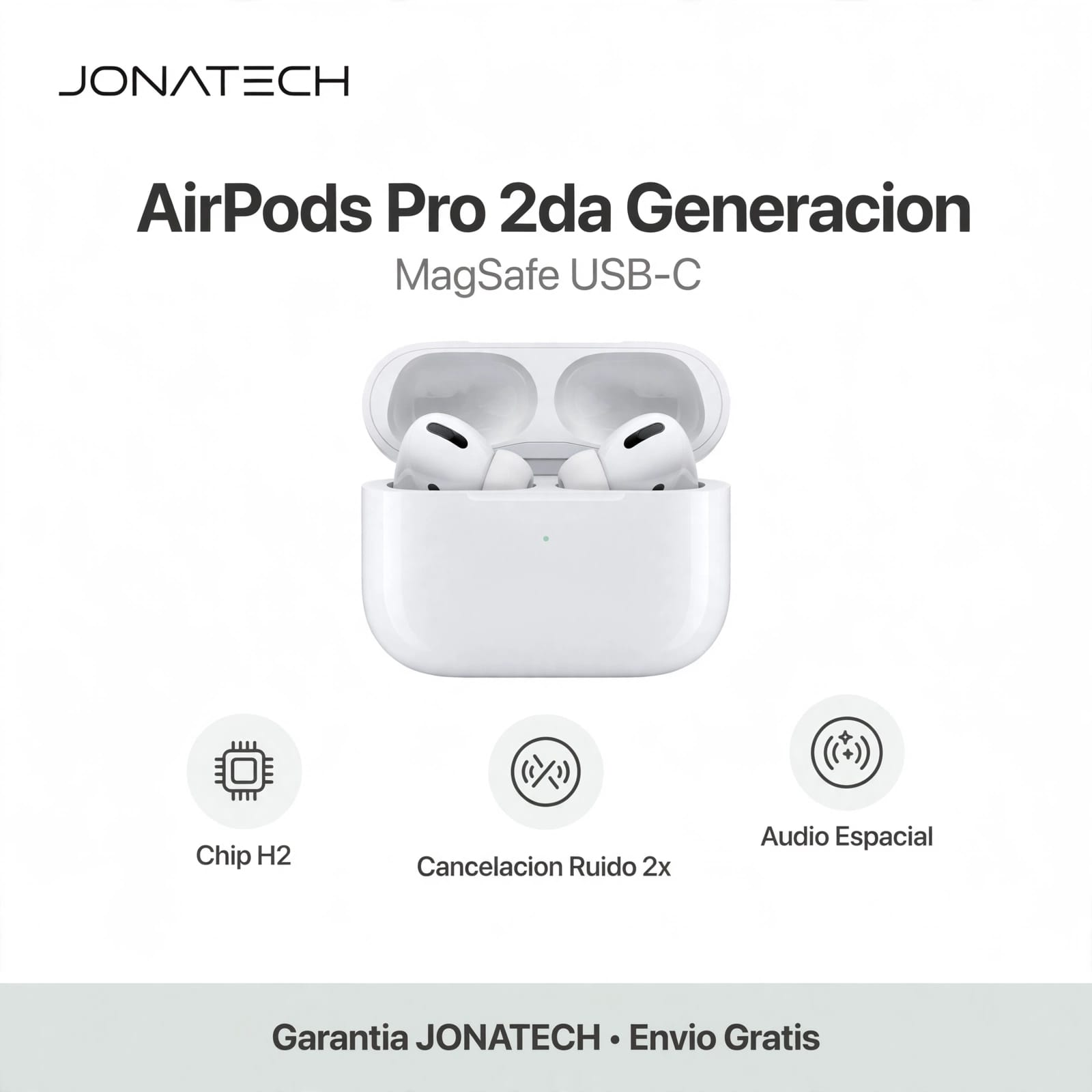 Audífonos AirPods Pro 2da Generación con Estuche MagSafe USB-C