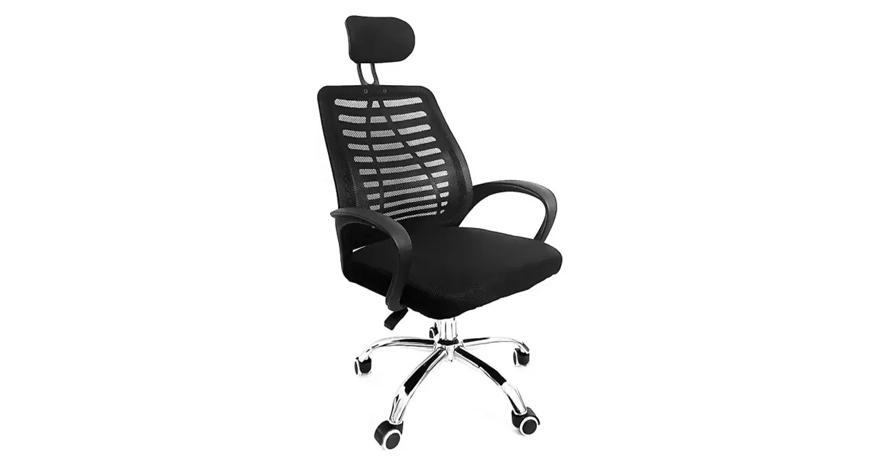 Silla de Oficina Ergonómica con Cabecera