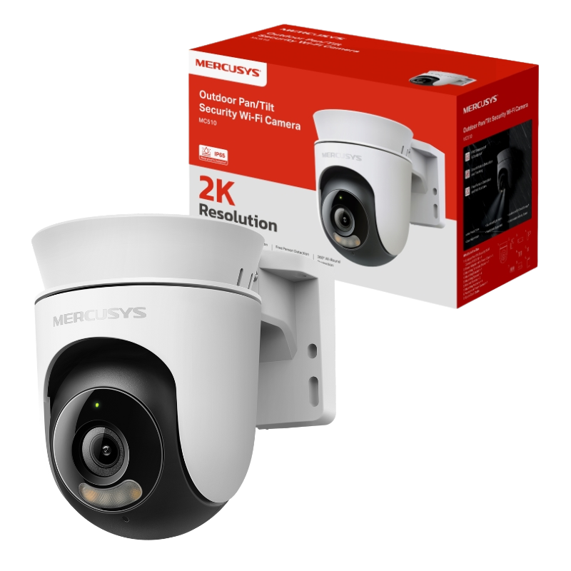 Cámara de Seguridad Exterior MERCUSYS MC510 2K
